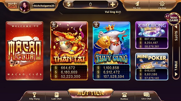 Macao.club – game bài đổi thưởng uy tín nhất